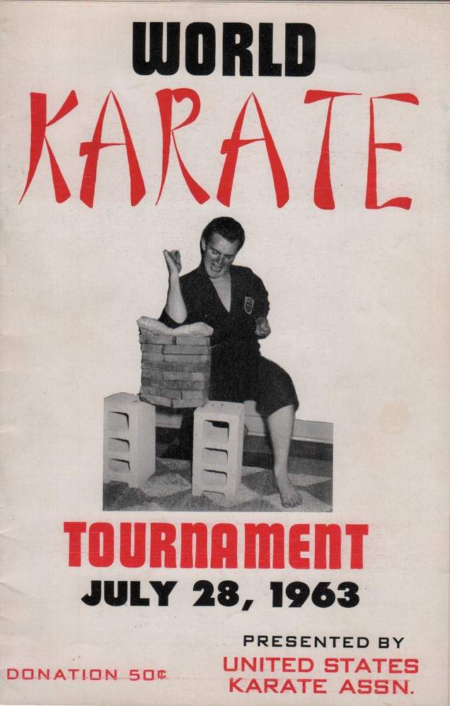 1963 World Karate Tournament Program